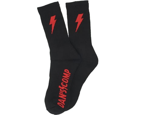 Dan's Comp Crew Socks (Black) (One Size Fits Most)